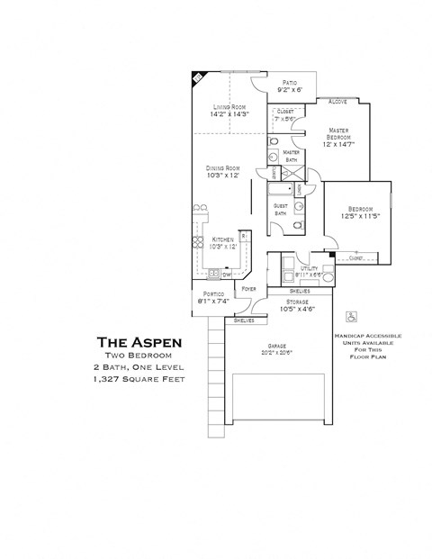 the aspen floor plan layout