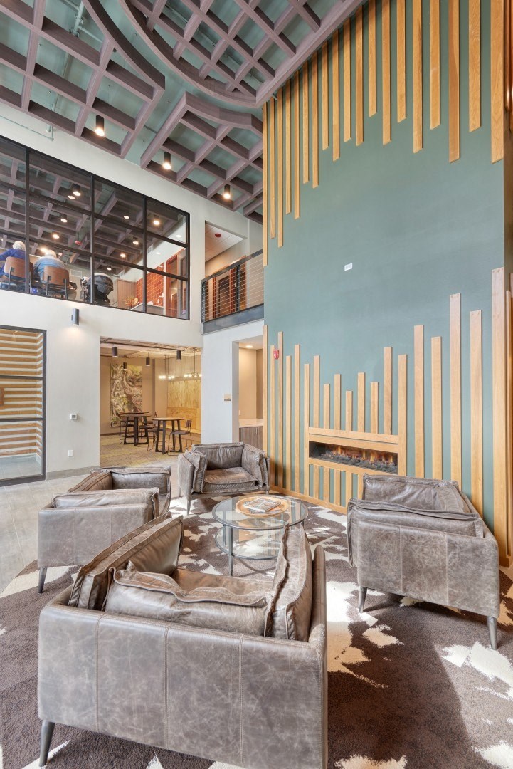 Large Lobby Lounge at The Yards and Backyards, South St. Paul, MN, 55075