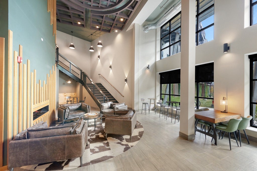 Spacious Lobby at The Yards and Backyards, Minnesota