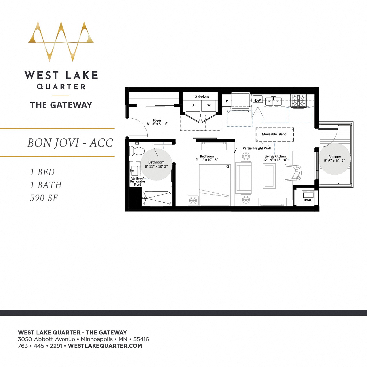 the floor plan of west lake apartments