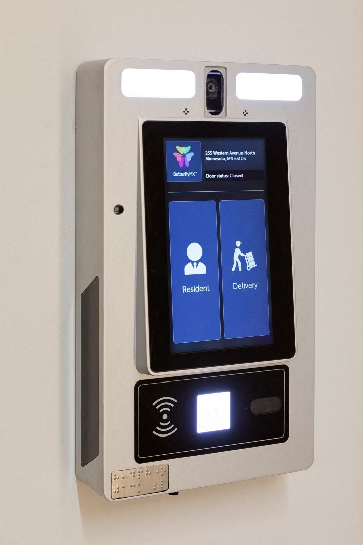 Touch Screen Package System at The Hill Apartments, Saint Paul, Minnesota