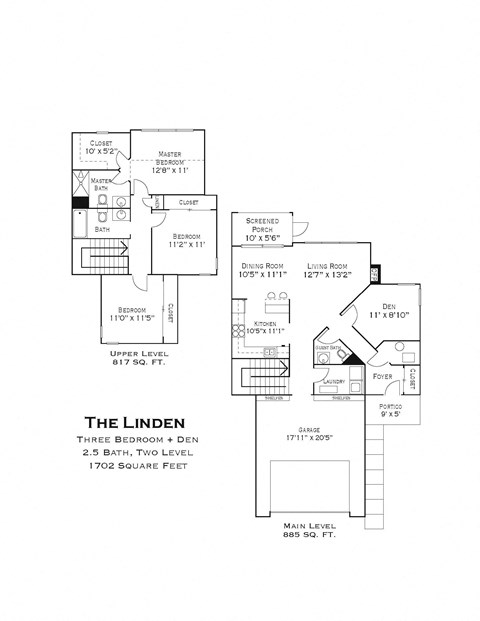 the linden floor plan layout