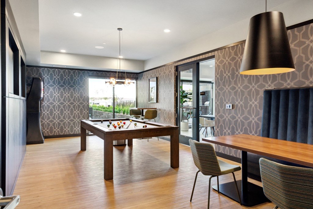 Fun Billiards Room at The Mason, Minnesota, 55114