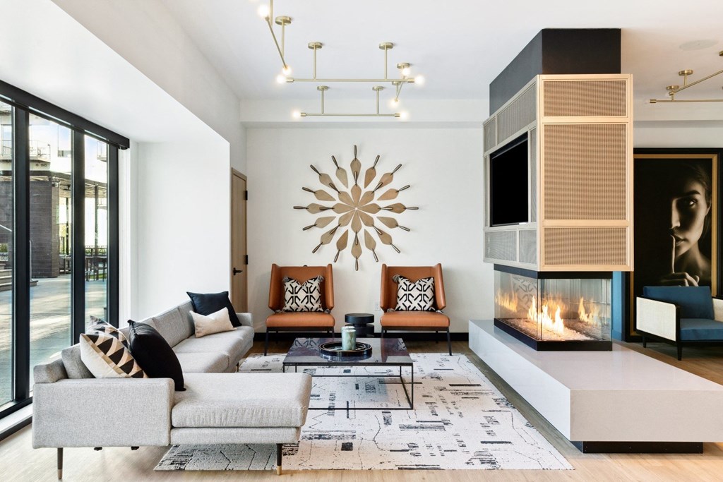 Resident Lounge at The Mason, St. Paul, 55114