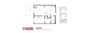 Anderson Floor Plan at The Mason, Minnesota, 55114