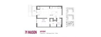 Anthony Floor Plan at The Mason, St. Paul, 55114