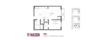 Terri Floor Plan at The Mason, Minnesota