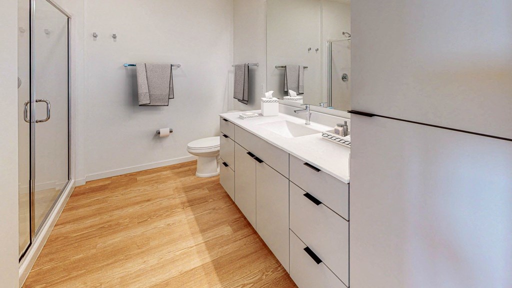 Luxurious Bathroom at The Mason, St. Paul, Minnesota