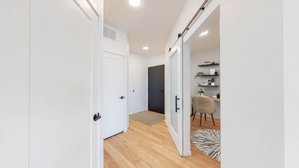 Bedroom Hallway at The Mason, St. Paul, 55114