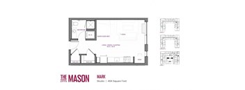 Mark Floor Plan at The Mason, St. Paul, 55114