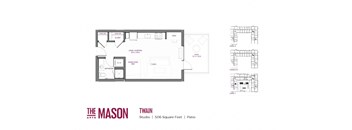 Twain Floor Plan at The Mason, Minnesota, 55114