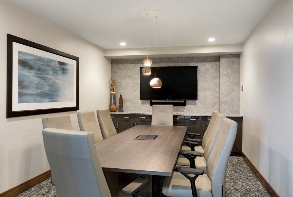 Business Center at The McMillan Apartments in Shoreview, MN 55126