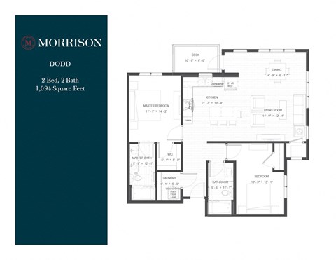Dodd Floor Plan at The Morrison, Minnesota