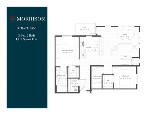 Strathern Floor Plan at The Morrison, Minnesota, 55068
