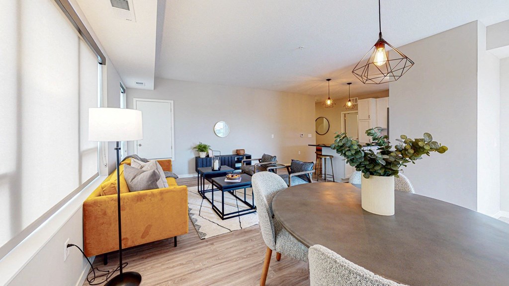 Dining And Living Area at The Morrison, Minnesota