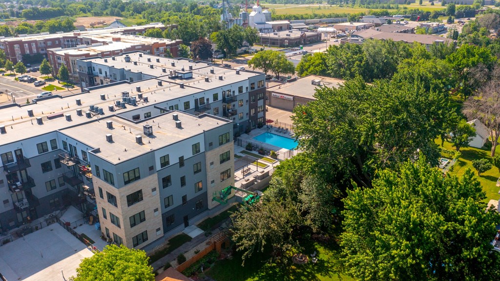 Drone Exterior View at The Morrison, Minnesota, 55068