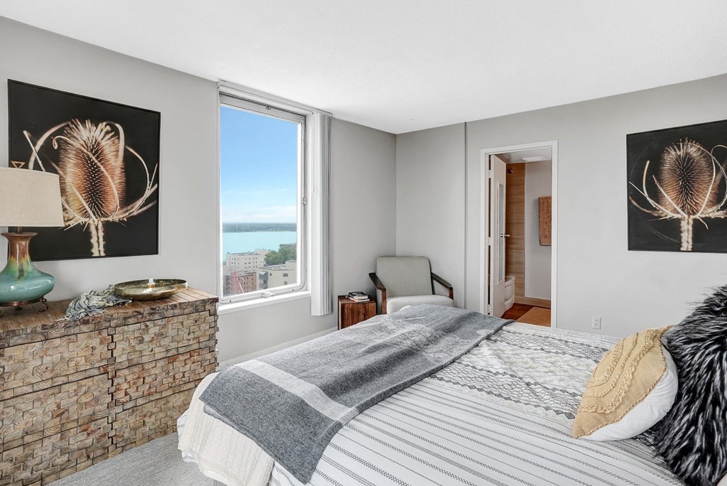 Bedroom With Balcony at The Original at West Lake Quarter, Minnesota, 55416