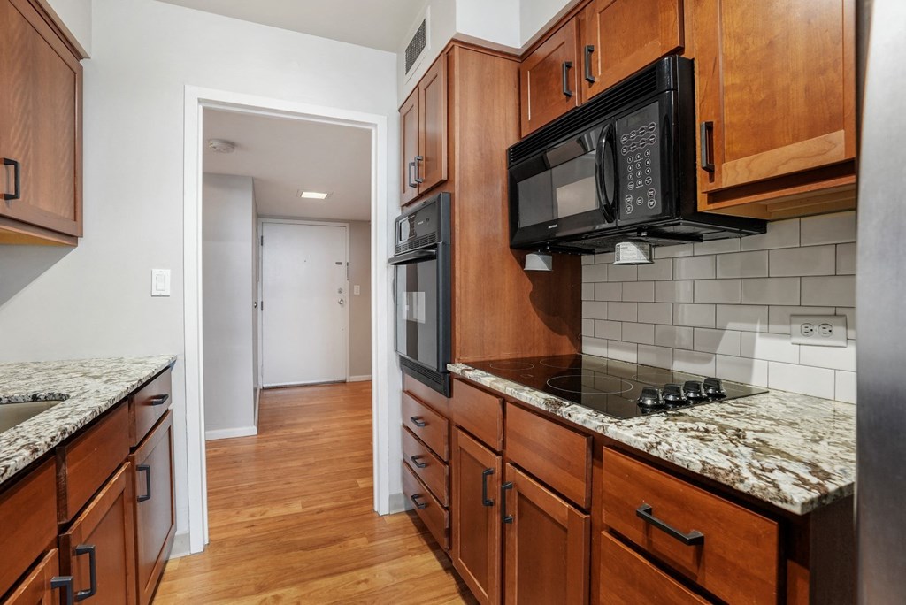 Kitchen With New Appliances at The Original at West Lake Quarter, Minneapolis, MN