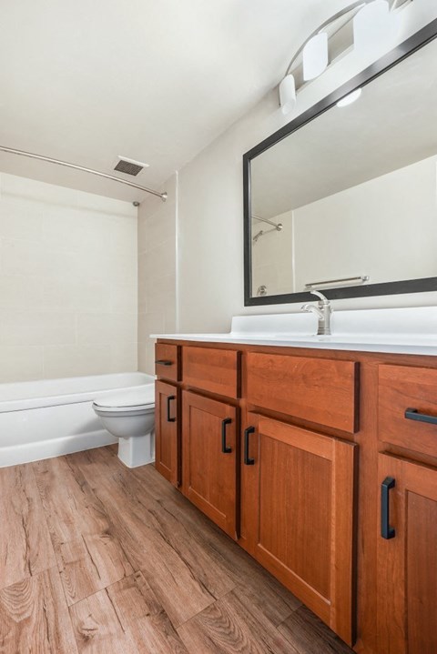 Bathroom With Bathtub at The Original at West Lake Quarter, Minneapolis, MN, 55416