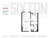 Sixton Floorplan One bedroom apartment The Sixton