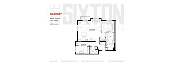 Hackney Floorplan at The Sixton, Shakopee, MN