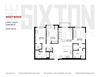 Westwind Floorplan Three bedroom apartment for rent The Sixton, Shakopee, MN