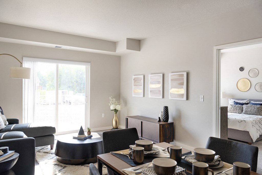 Spacious living space in apartments at The Sixton, Shakopee, MN