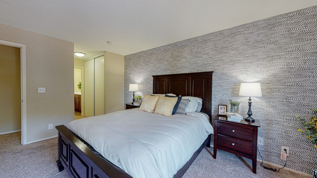 Bedroom Interior at The Tarnhill, Bloomington, Minnesota