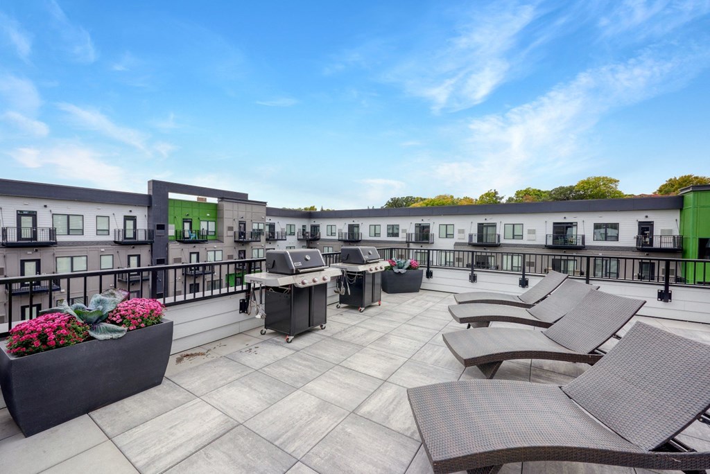 Rooftop Decks at The Yards and Backyards, Minnesota