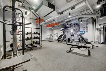 the gym at the case building at 3131 main st. in deep ellum