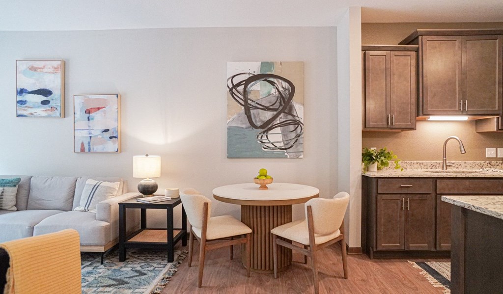 Living room with sofa  at The Yards, South St. Paul, 55075