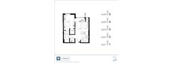 Unit_B1 Floor Plan at The McMillan, Shoreview, Minnesota