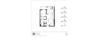 B4 Floor Plan at The McMillan, Shoreview, MN