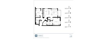 C2 Floor Plan at The McMillan, Shoreview, MN, 55126