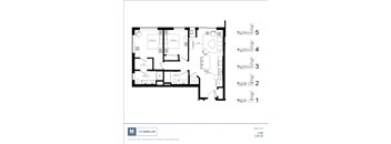 C5 Floor Plan at The McMillan, Shoreview, MN