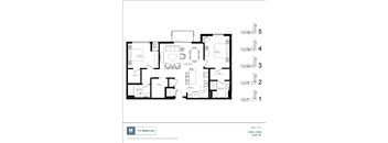 CC1_Den Floor Plan at The McMillan, Shoreview, Minnesota