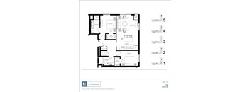 C6 Floor Plan at The McMillan, Shoreview, 55126