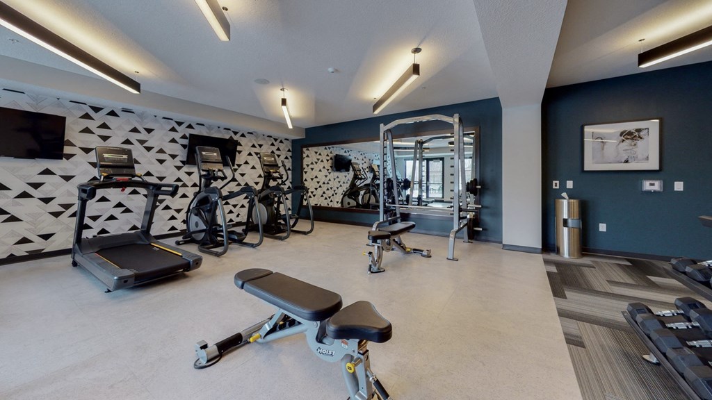 Modern Fitness Center at The Morrison, Rosemount