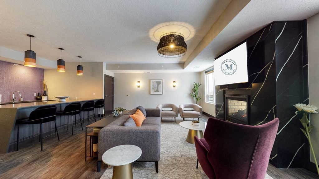 Sky Lounge With Kitchen at The Morrison, Rosemount Minnesota