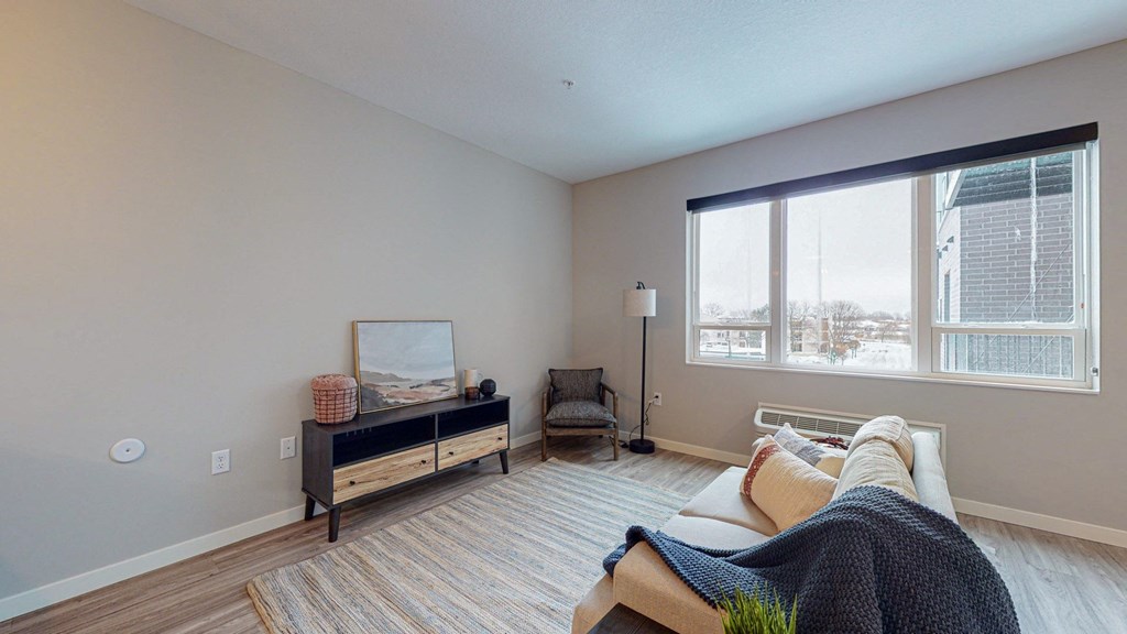 Living Area With TV at The Morrison, Rosemount, MN 55068
