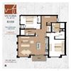 River Floor Plan River Floor plan at Victoria Flats, Victoria