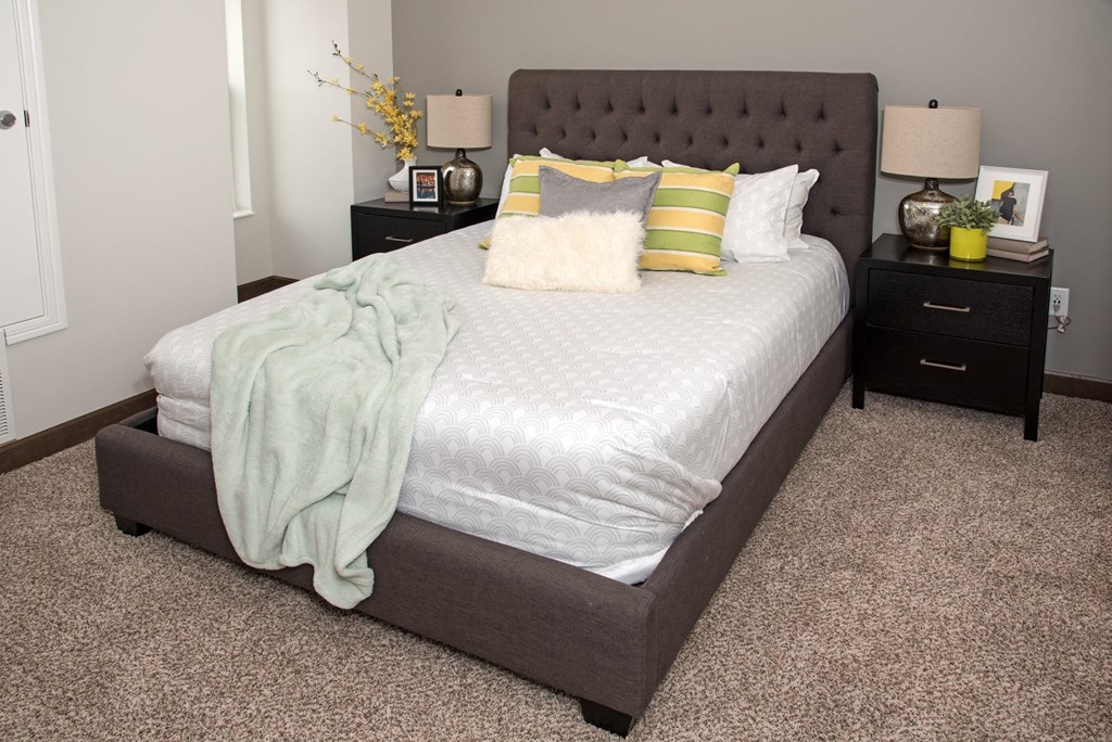 Comfortable Bedroom at Victoria Flats, Minnesota