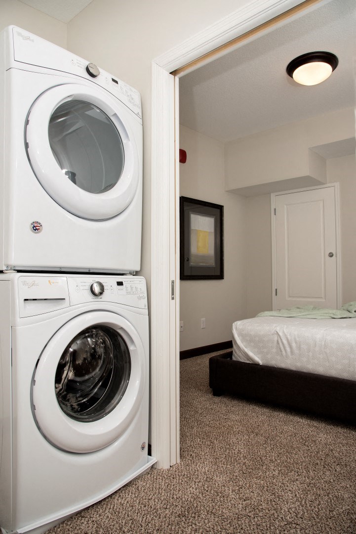 Stacked Washer/Dryer at Victoria Flats, Victoria, MN, 55386