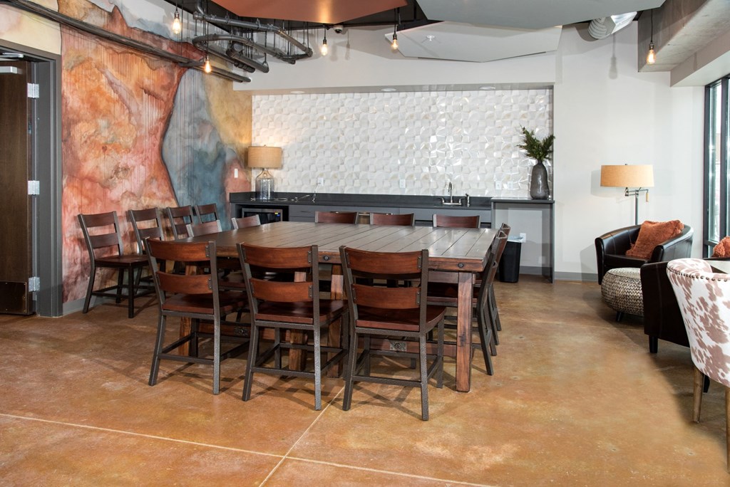 Common Lounge Area at Victoria Flats, Victoria, MN