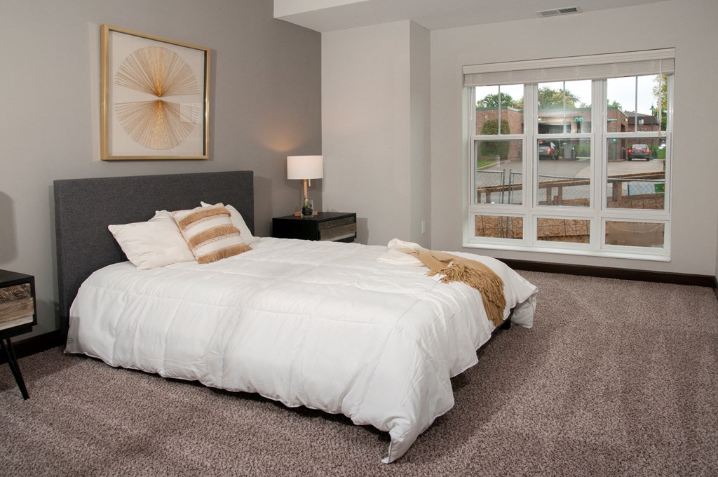 King-Sized Bedrooms at Victoria Flats, Victoria