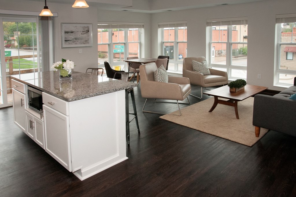 Gorgeous Living Room at Victoria Flats, Victoria, 55386