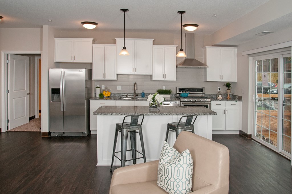 Gourmet Kitchens with Islands at Victoria Flats, Victoria, Minnesota