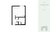 0 Bed 1 Bath Floor Plan studio floor plan olive at Viridium Apartments, Minneapolis, 55401