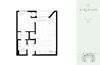 1 Bed 1 Bath Floor Plan 1 bedroom floor plan frost at Viridium Apartments, 721 N Third Street, Minnesota
