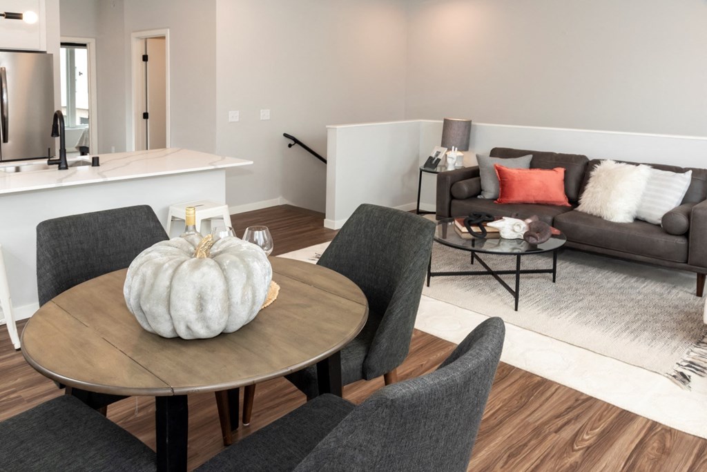 Living room area at Volo at Texa Tonka Apartments , St Louis Park, MN